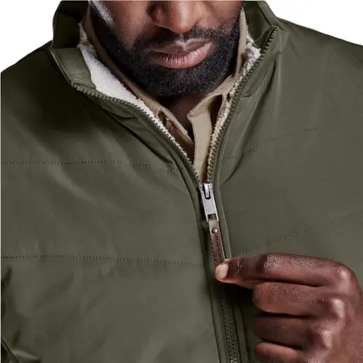 Mens Mafadi Bodywarmer Close Up Zip